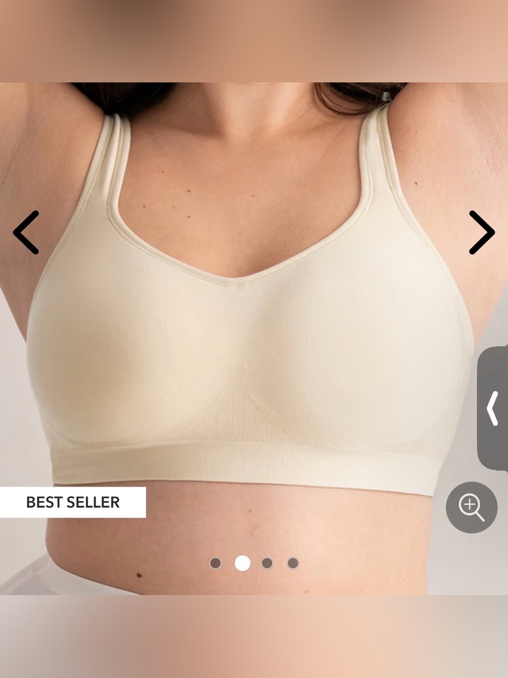 Shapermint Truekind Daily Comfort Wirefree Shaper Bra